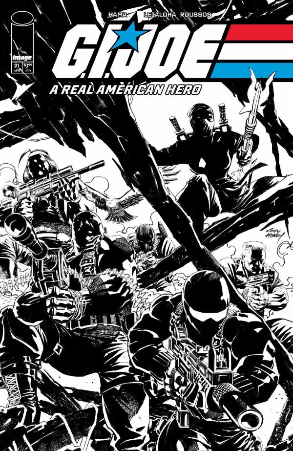 GI JOE A REAL AMERICAN HERO SILENT MISSIONS ED #21 KUBERT - RATIO VARIANT - 1:10