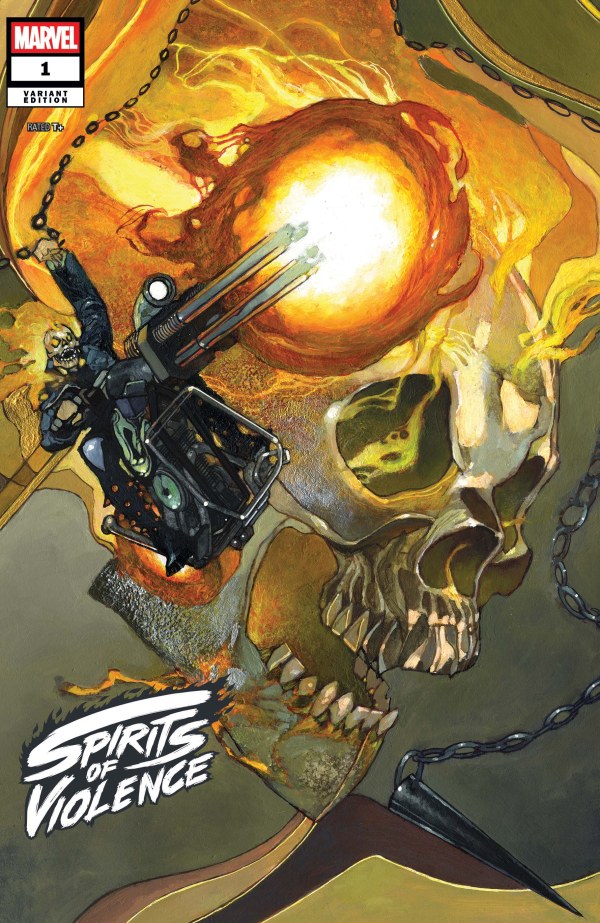 SPIRIT OF VIOLENCE #1 BIANCHI - RATIO VARIANT - 1:25 (RELEASE: 10/1/25)