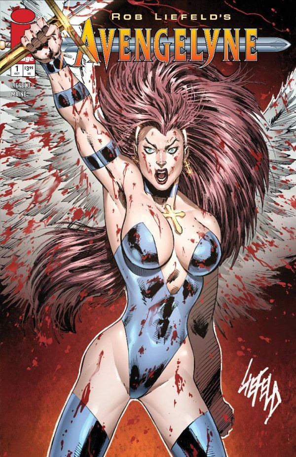 AVENGELYNE #1 - COVER H - LIEFELD MIDNIGHT (RELEASE: 10/7/26)