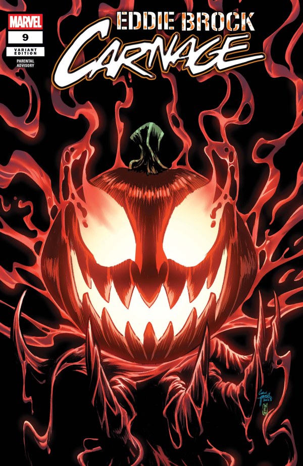 EDDIE BROCK: CARNAGE #9 CORIN HOWELL VARIANT (RELEASE: 10/8/25)