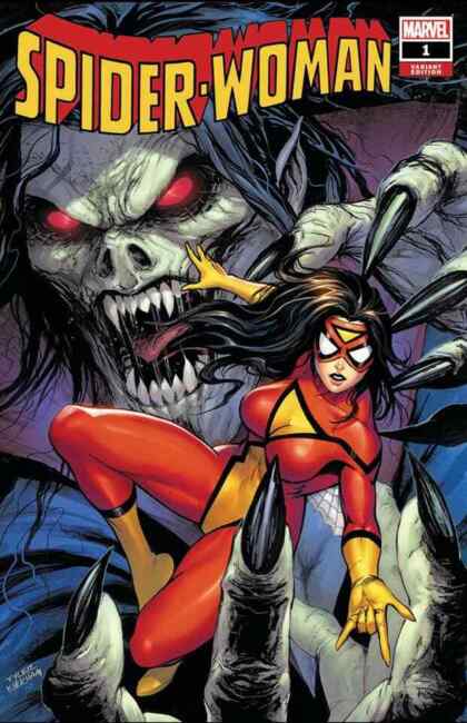 SPIDER WOMAN #1 - TYLER KIRKHAM EXCLUSIVE TD - LTD 3000