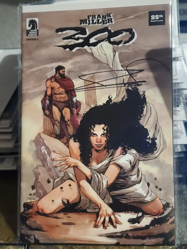 FRANK MILLER - 25TH ANNIVERSARY - 300 #1 ASRAR TD EXCLUSIVE - SIGNED BY FRANK MILLER