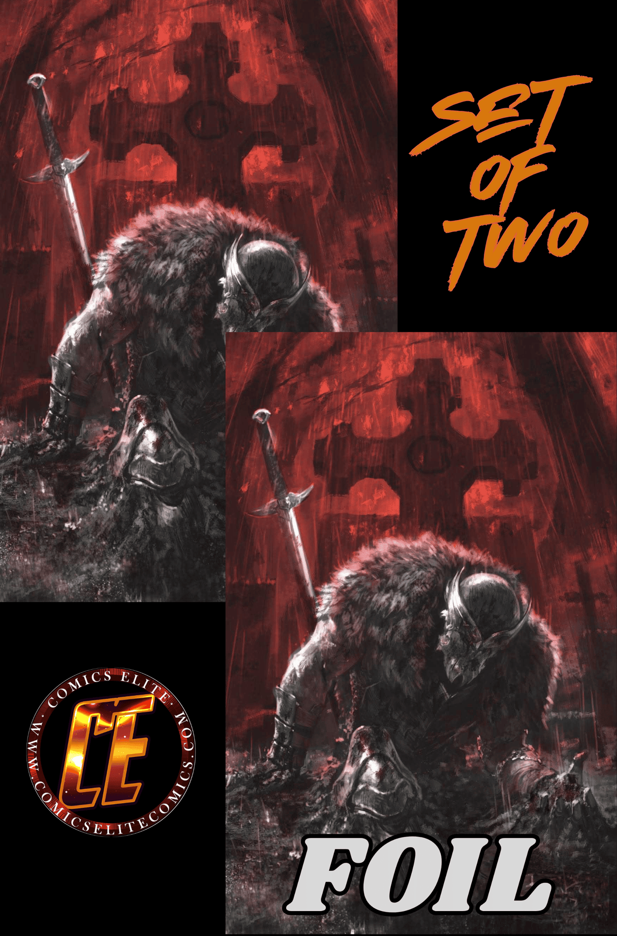 CORPS KNIGHT #1 - SKAN - SET OF TWO - LTD 500