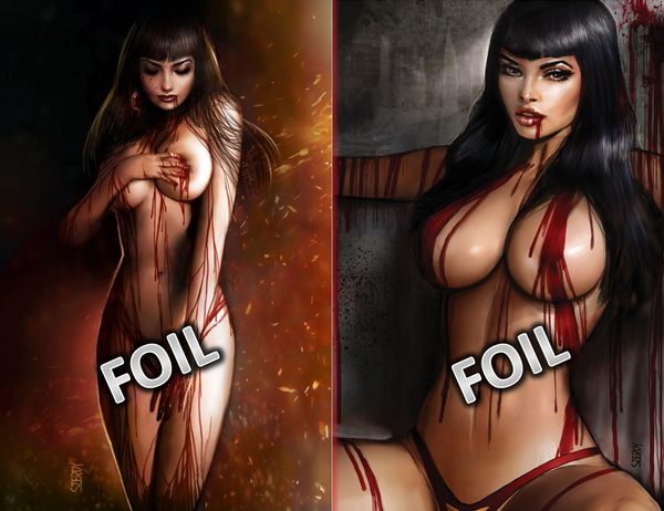 Vampirella: Seduction of the Innocent factory #1 VariantNathan Szerdy