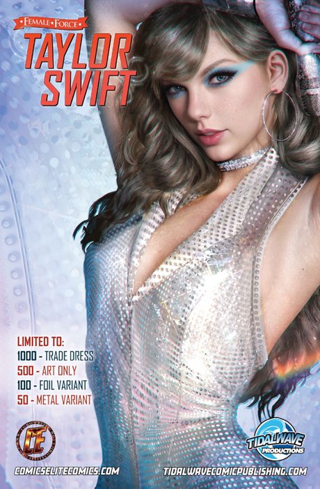FEMALE FORCE: TAYLOR SWIFT #2 - SHIKARII TRADE - LIMITED TO 1000