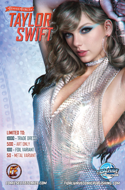 FEMALE FORCE: TAYLOR SWIFT #2 - SHIKARII ART ONLY - LIMITED TO 500