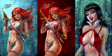 Dawn McTeigue NYCC 2024 VAMPIRELLA/RED SONJA BUNDLE