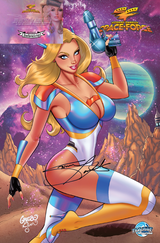 STORMY DANIELS: SPACE FORCE #1 - GREGBO MAIN - NICE - LTD 500