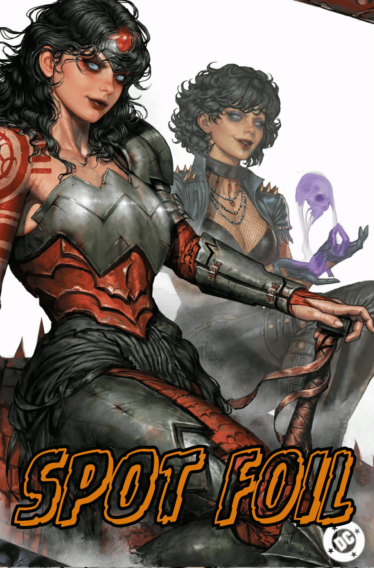 ABSOLUTE WONDER WOMAN #18 - KYUYONG EOM - WHITE VIRGIN SPOT FOIL - Ltd to 1000