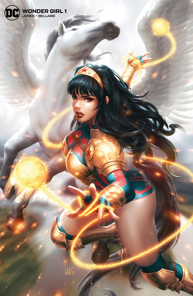 Wonder Girl #1 Kendrick Kunka Lim Minimal Trade - Ltd 1500