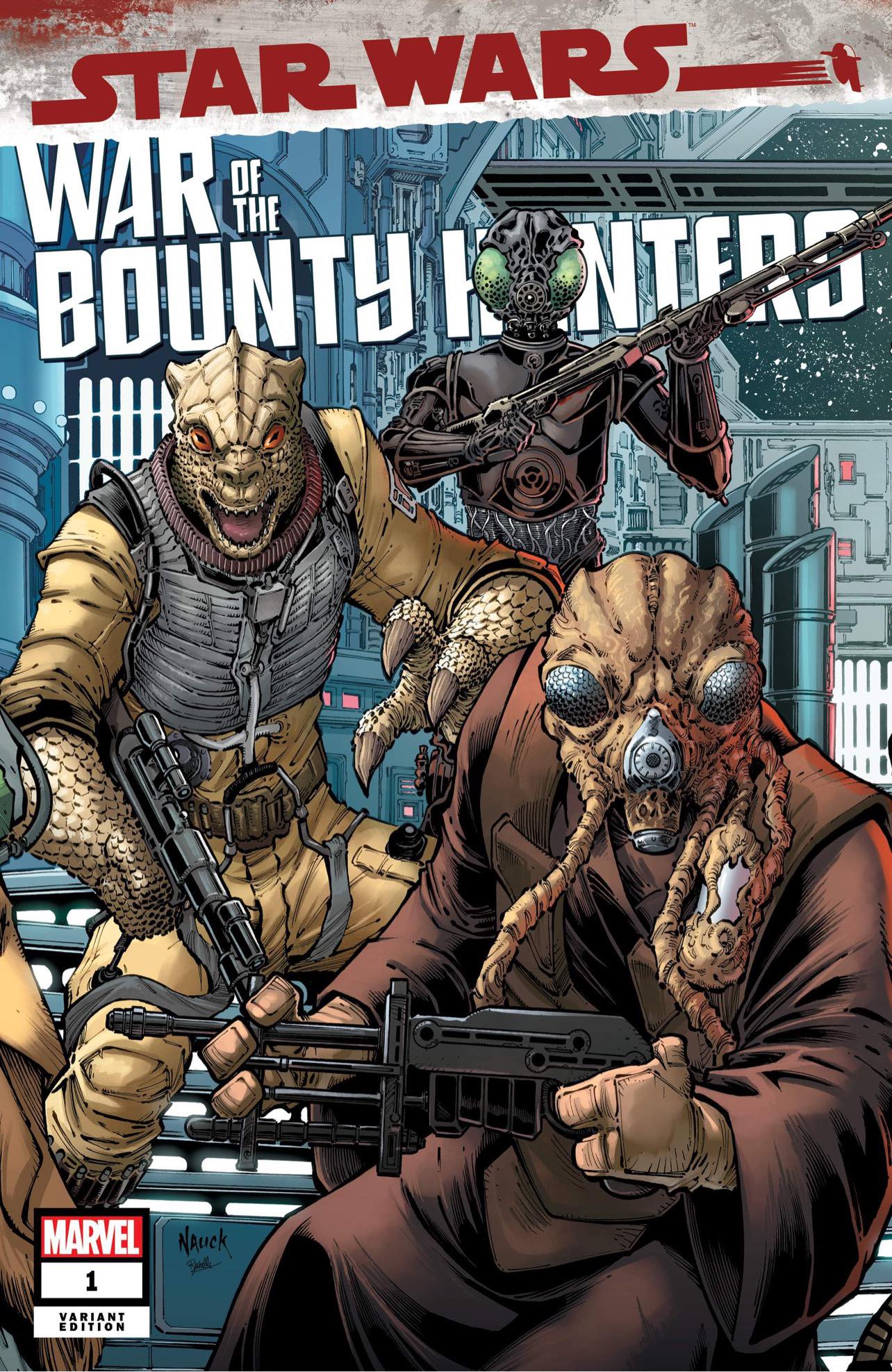STAR WARS: WAR OF THE BOUNTY HUNTERS #1 - TODD NAUCK - TRADE - LTD 3000 - KEY ISSUE
