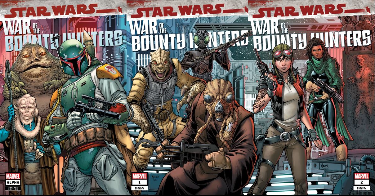 STAR WARS: WAR OF THE BOUNTY HUNTERS #2 - TODD NAUCK - TRADE - LTD 3000
