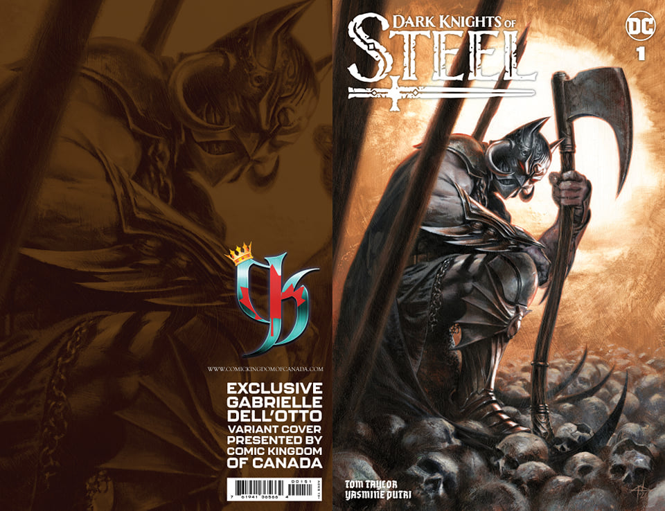 DARK KNIGHTS OF STEEL #1 GABRIELE DELL'OTTO - TRADE DRESS - LTD 3000