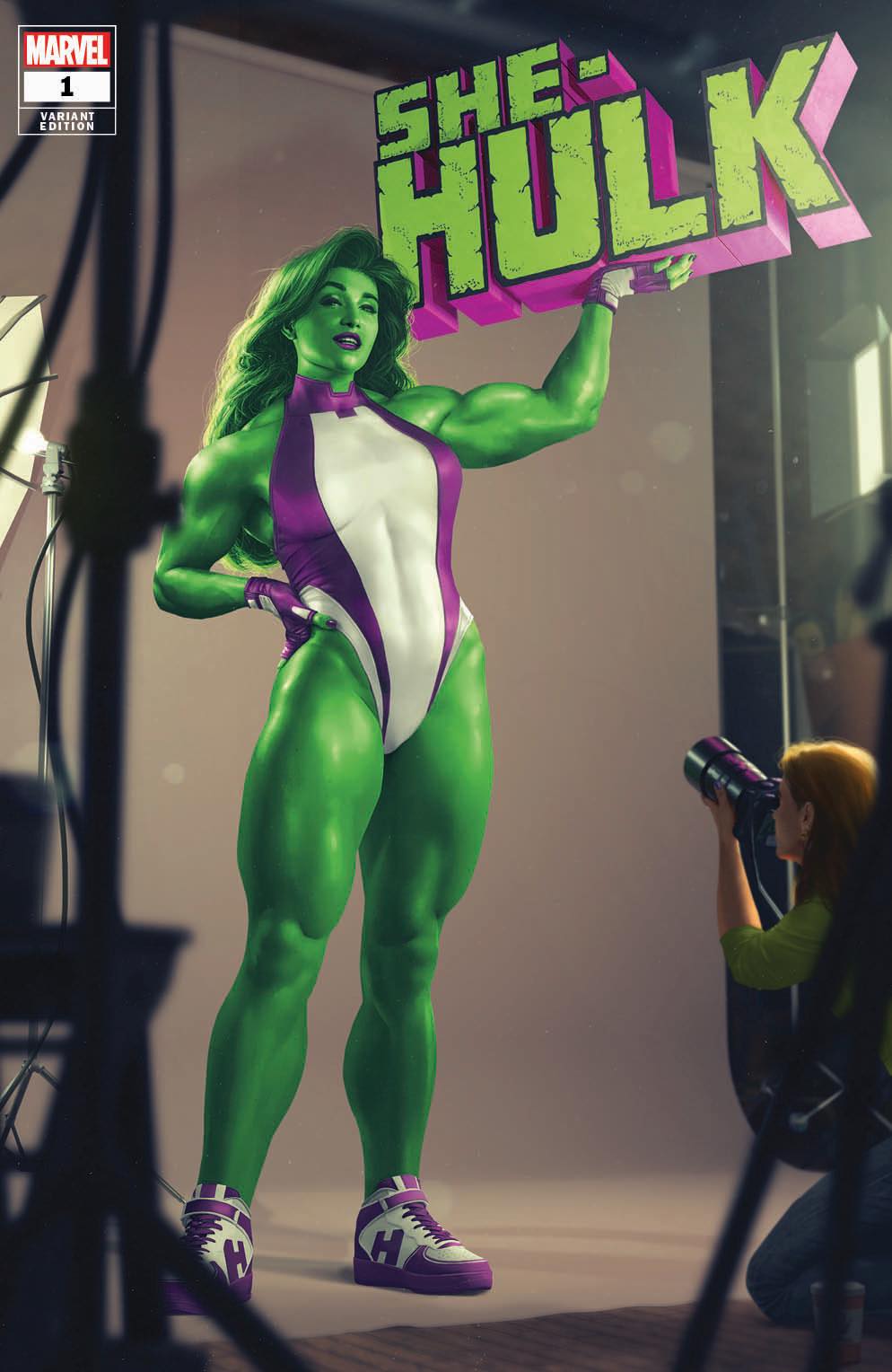SHE-HULK #1 - RAZZAH - CVR A LTD 3000