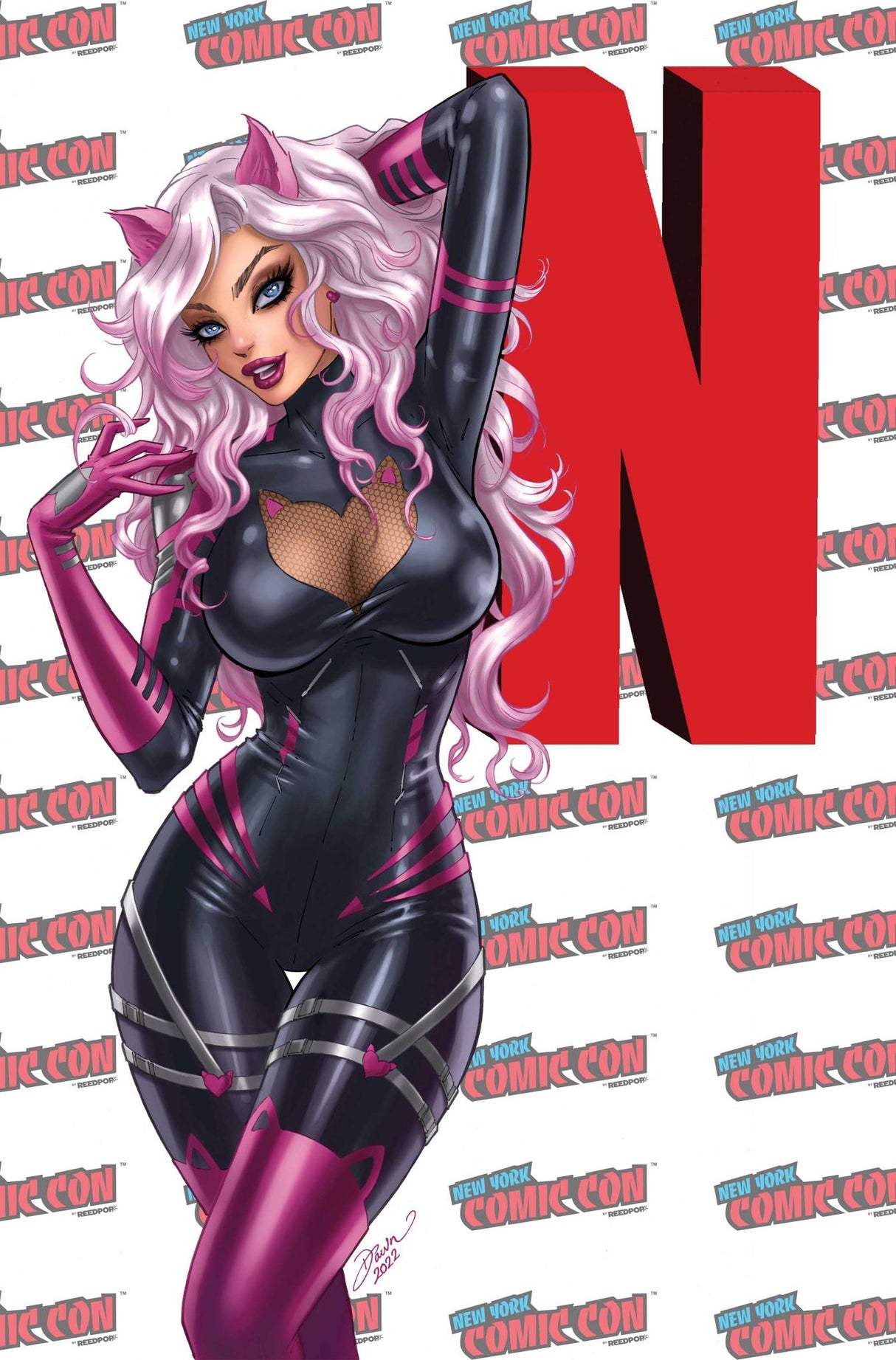 NYCC Miss Meow #4 by Dawn McTeigue