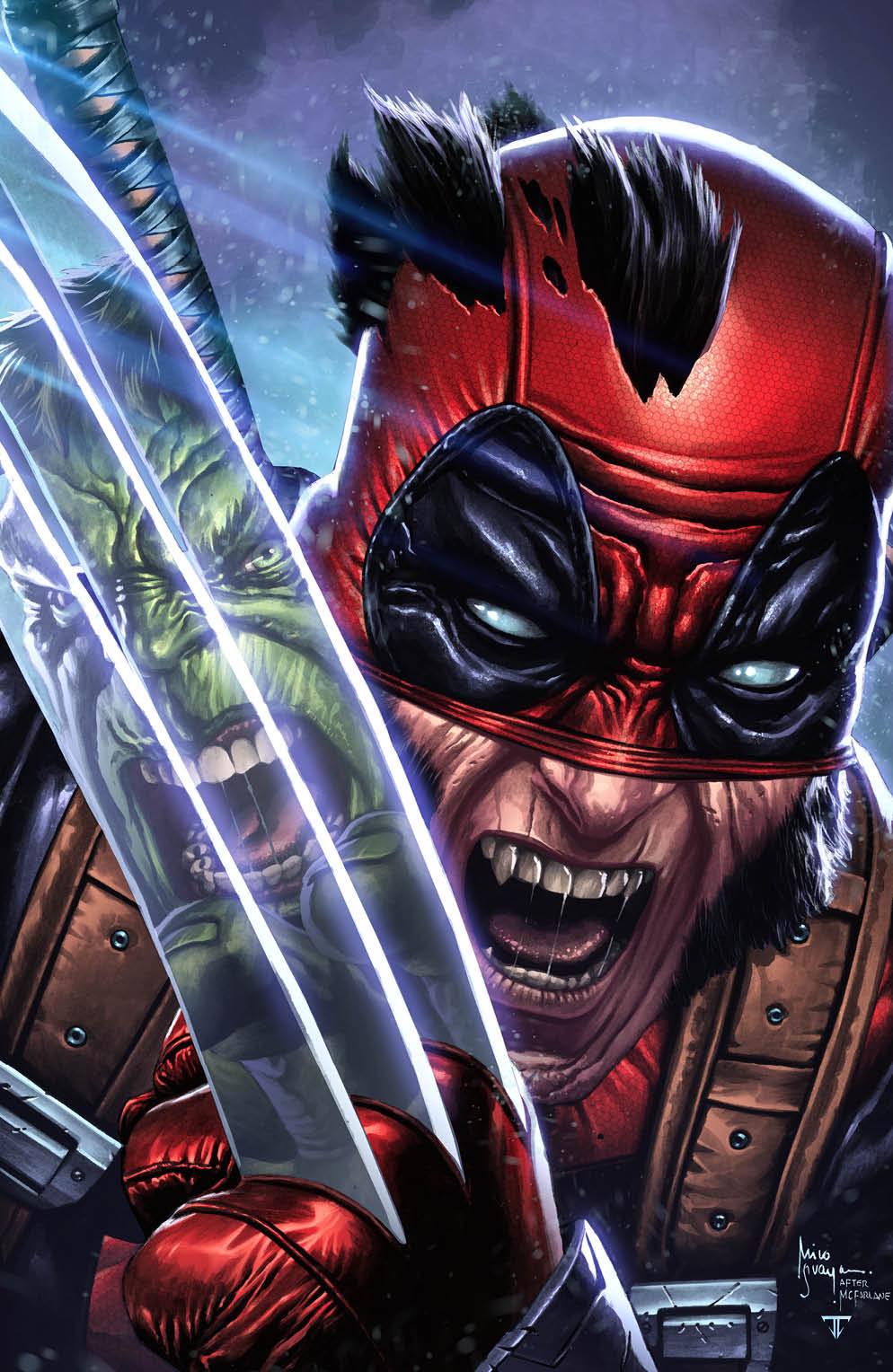 DEADPOOL #4 MICO SUAYAN - VIRGIN - LTD 1000