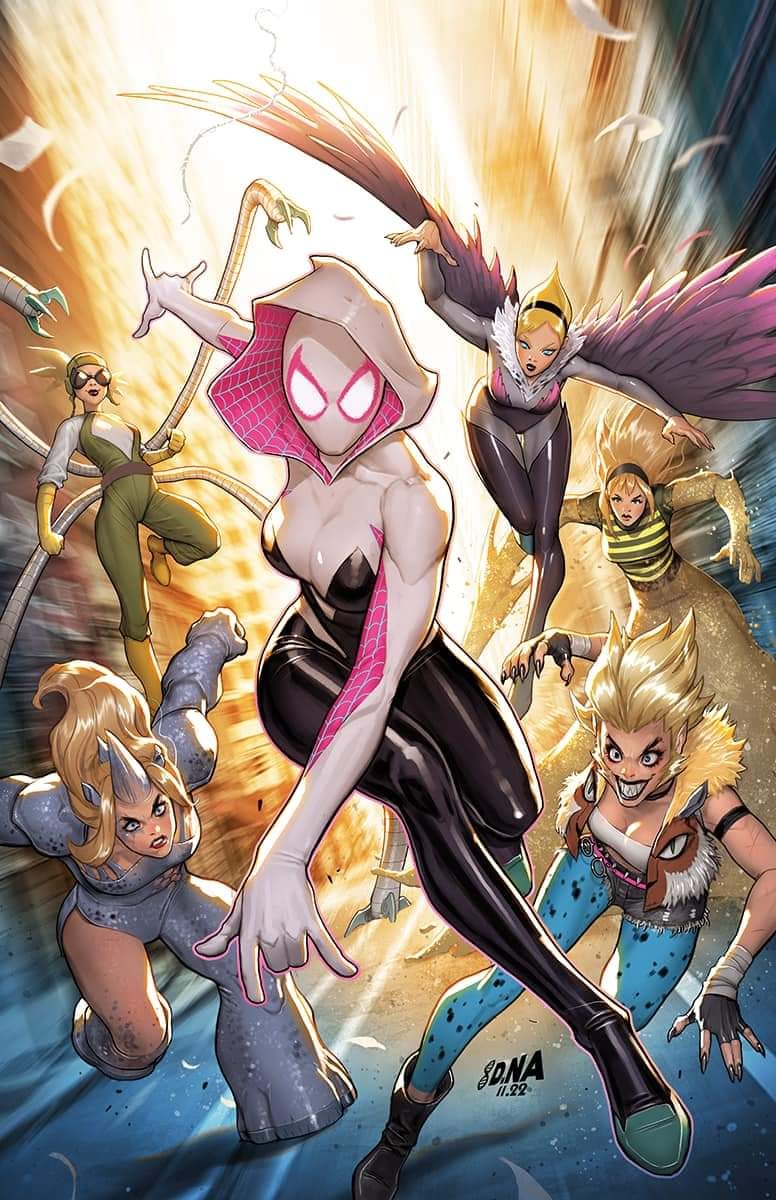 SPIDER-GWEN: SHADOW CLONES #2 NAKAYAMA - VIRGIN - LTD 3000 - KEY ISSUE