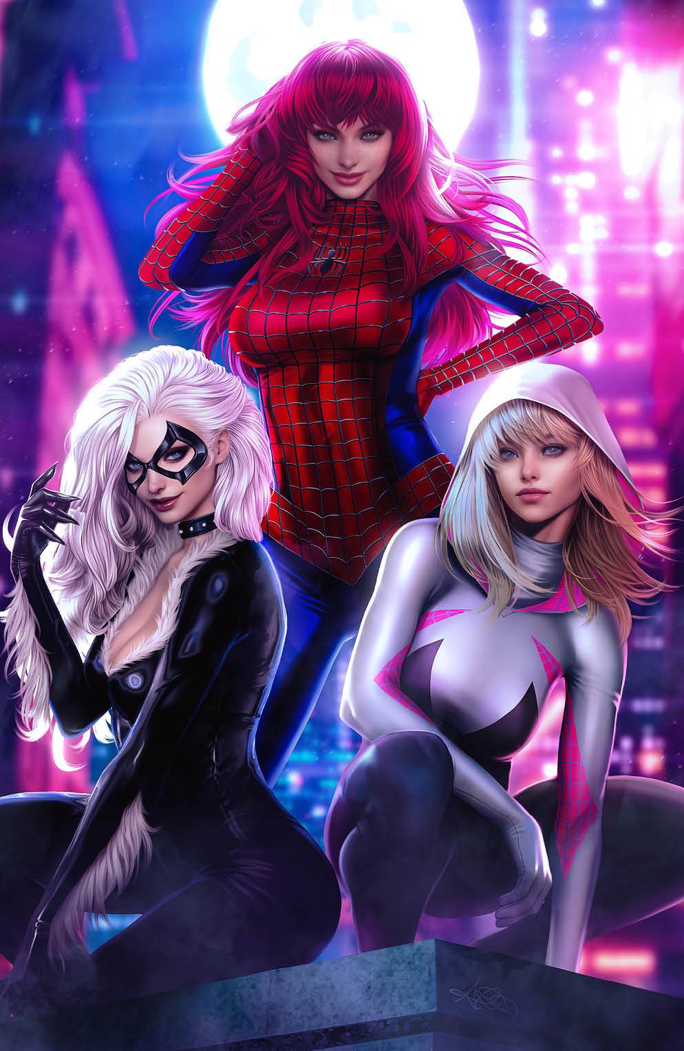 AMAZING SPIDER-MAN #25 - ARIEL DIAZ VIRGIN - LTD 1000