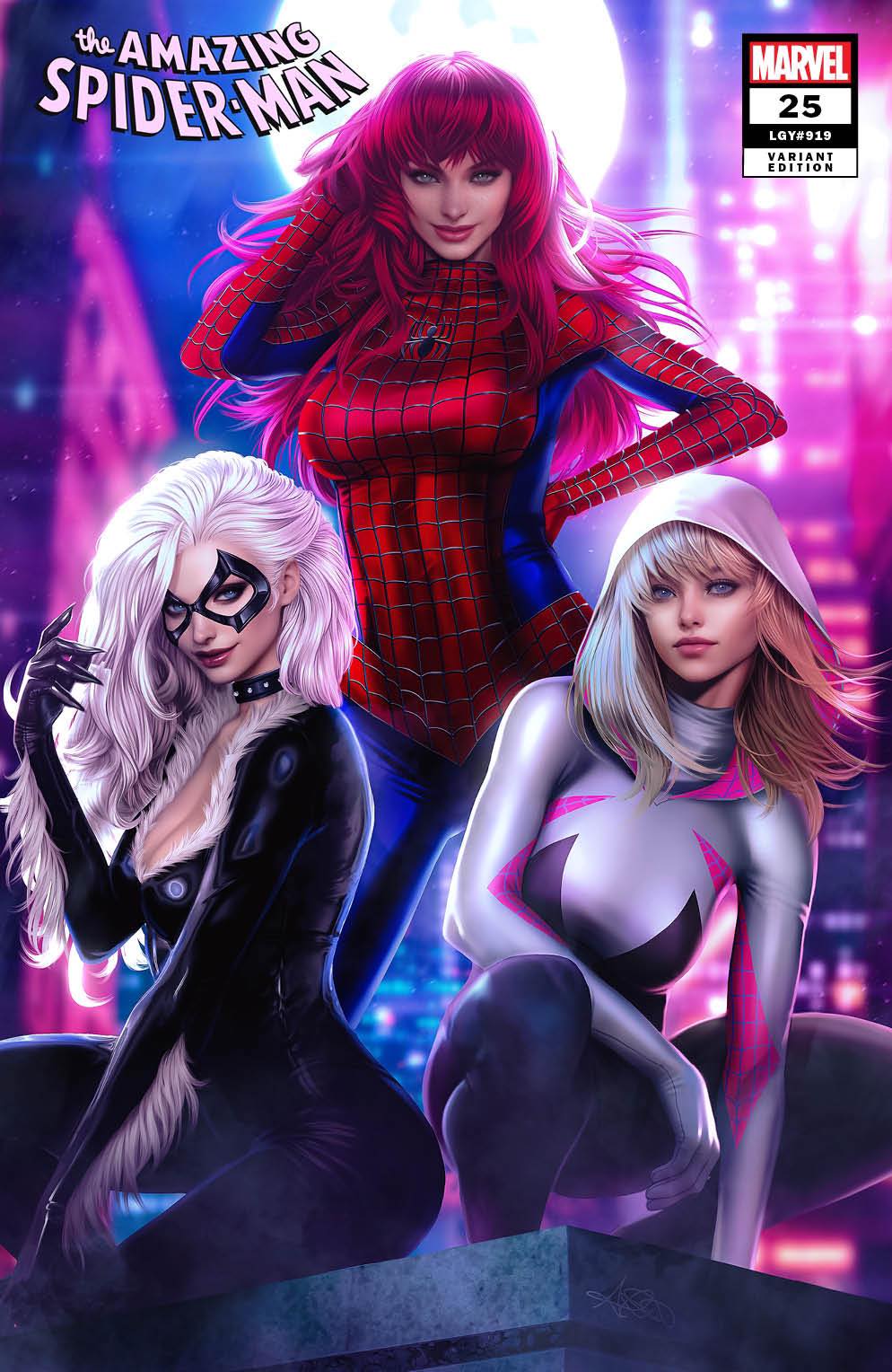 AMAZING SPIDER-MAN #25 ARIEL DIAZ - TRADE - LTD 3000