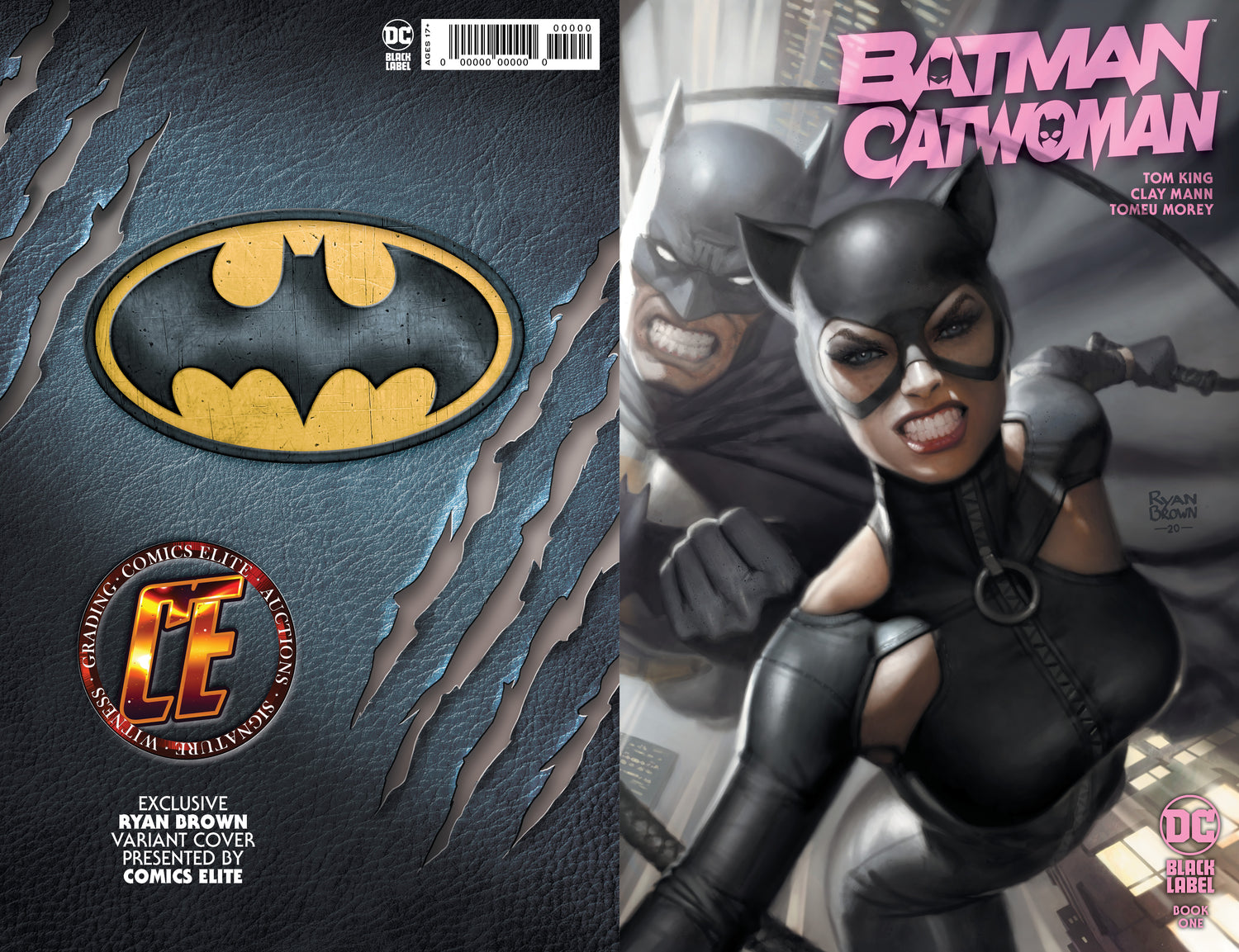 BATMAN CATWOMAN #1 RYAN BROWN - TRADE DRESS - LTD 3000