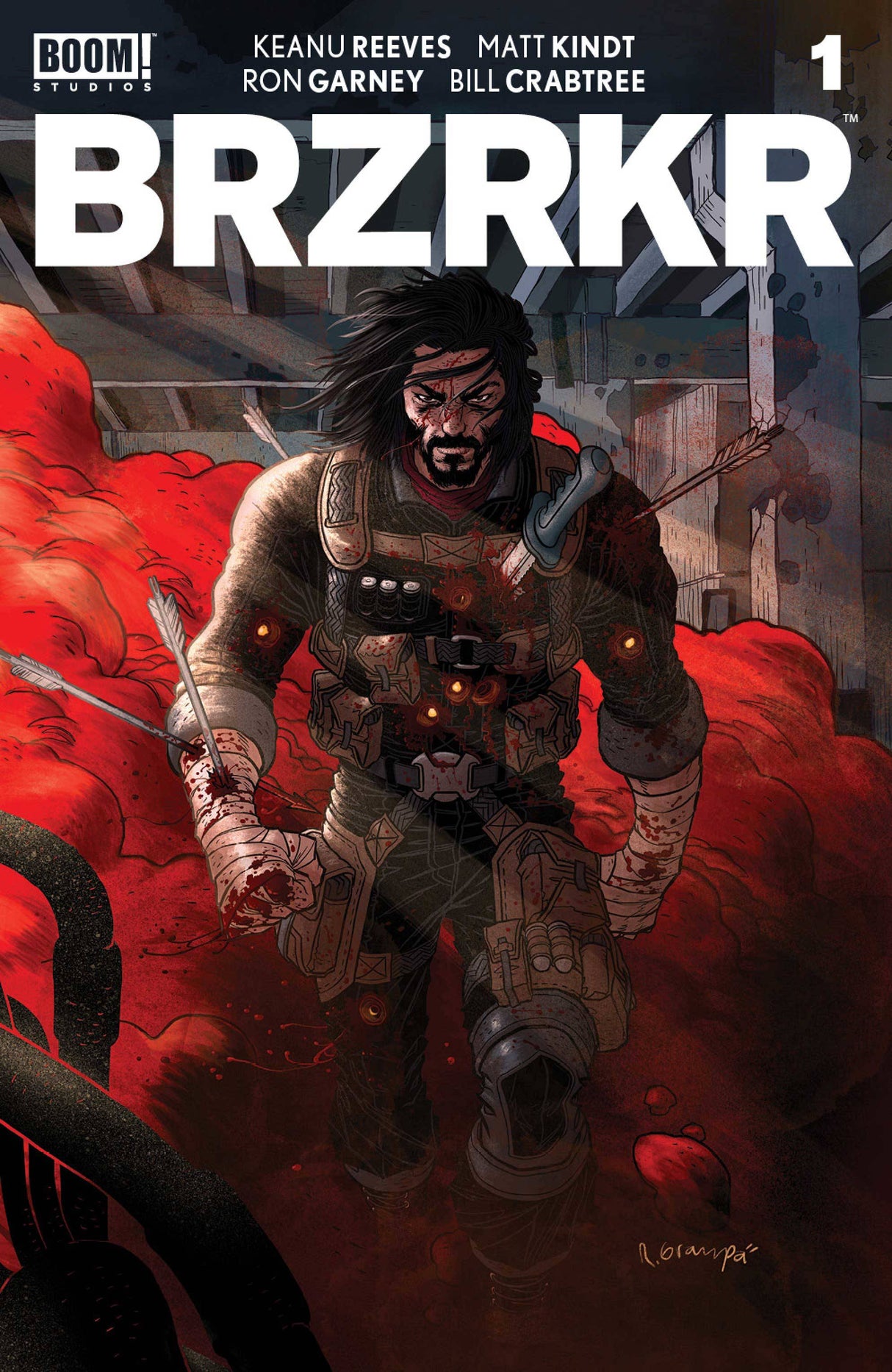 BRZRKR (BERZERKER) #1 COVER A GRAMPA