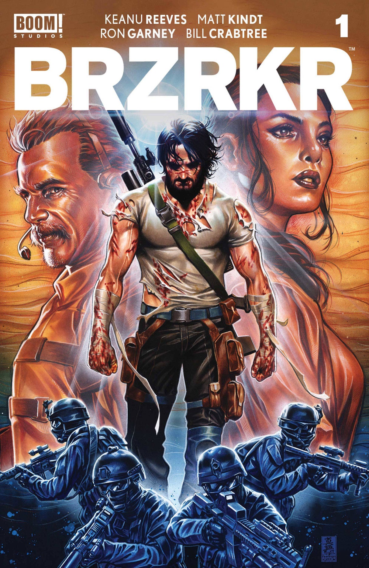 BRZRKR (BERZERKER) #1 COVER B BROOKS