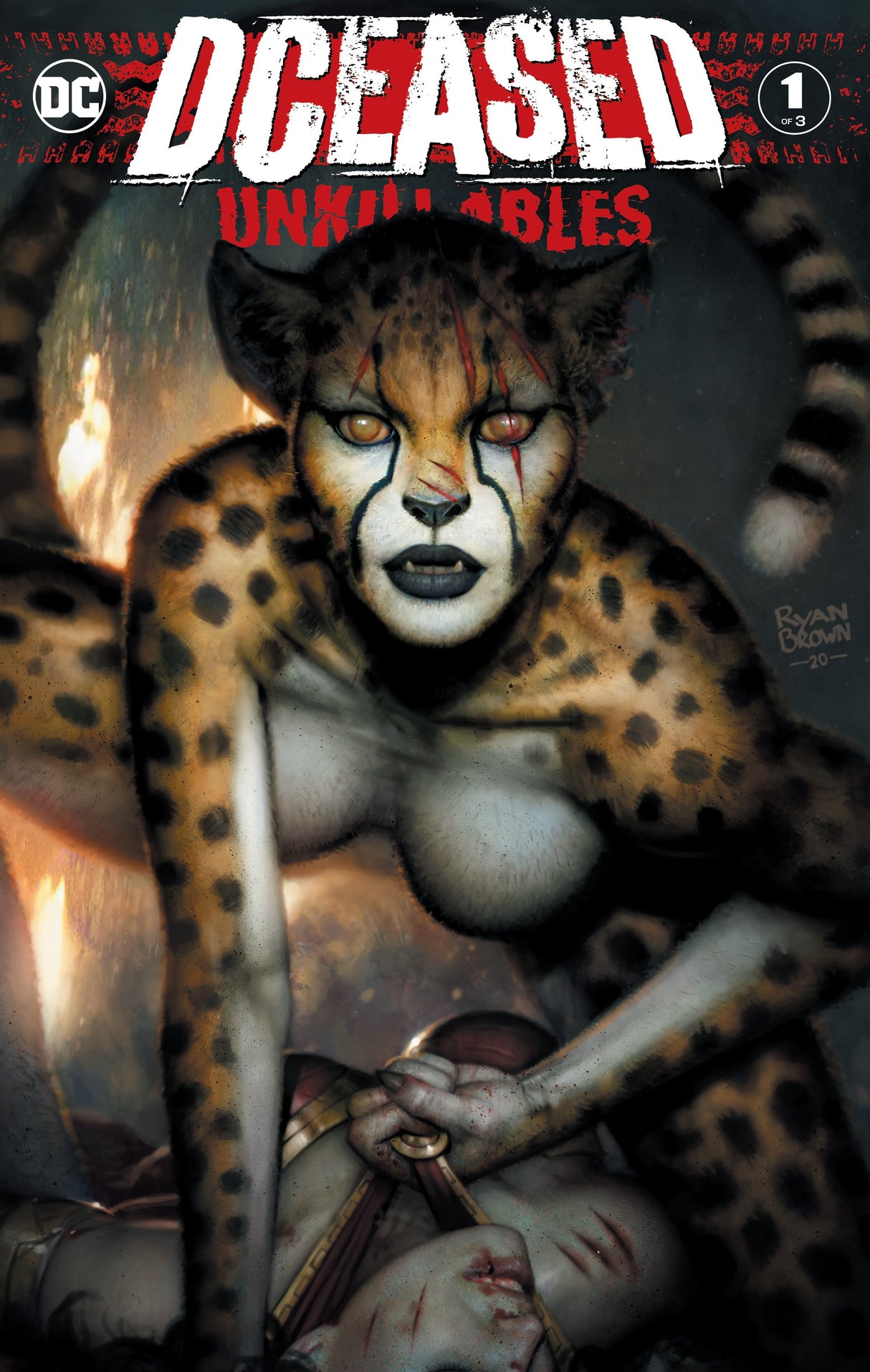 DCEASED UNKILLABLES #1 - RYAN BROWN COVER A - Ltd 3000