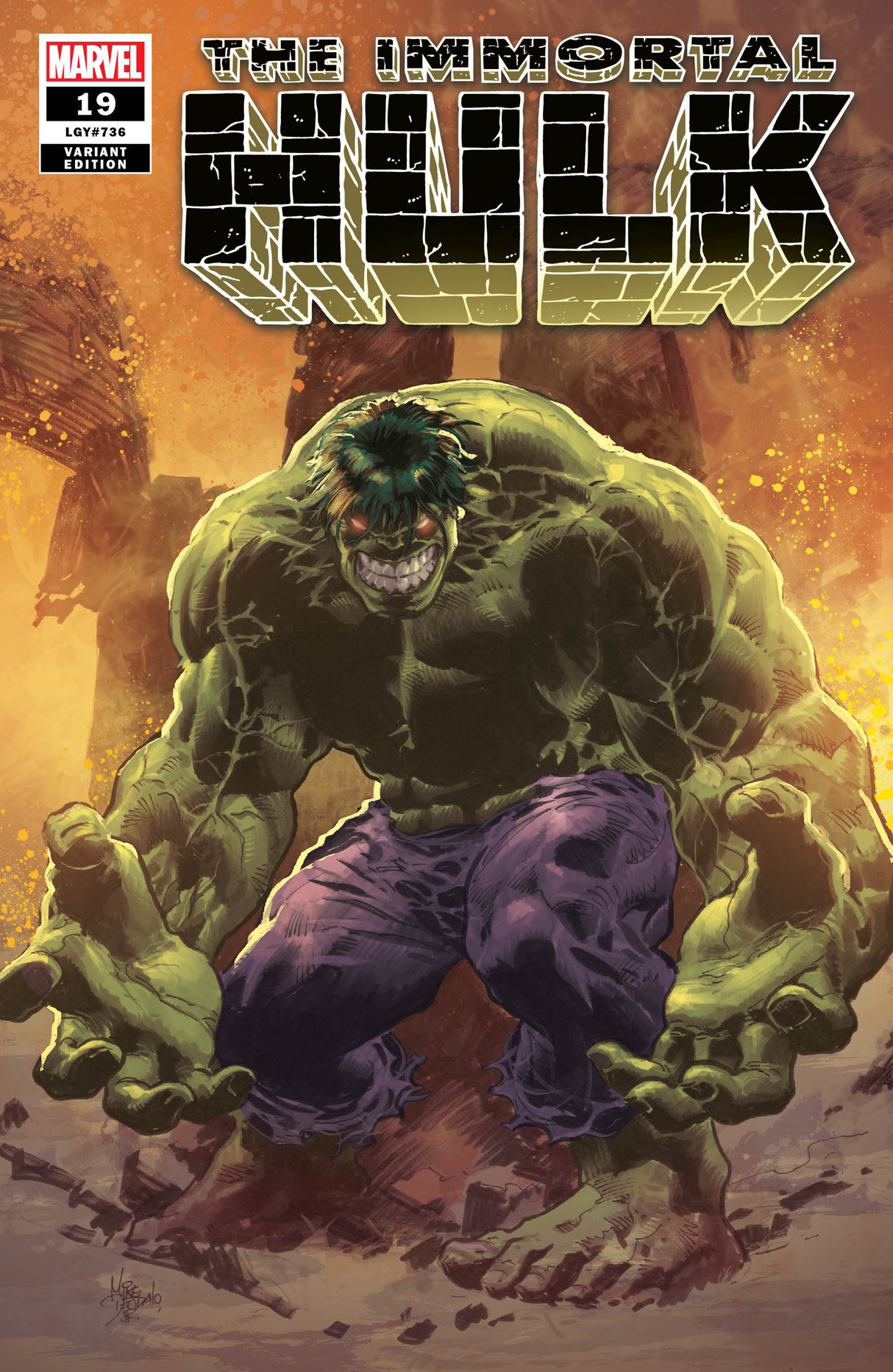 IMMORTAL HULK #19 - MIKE DEODATO - Ltd 3000