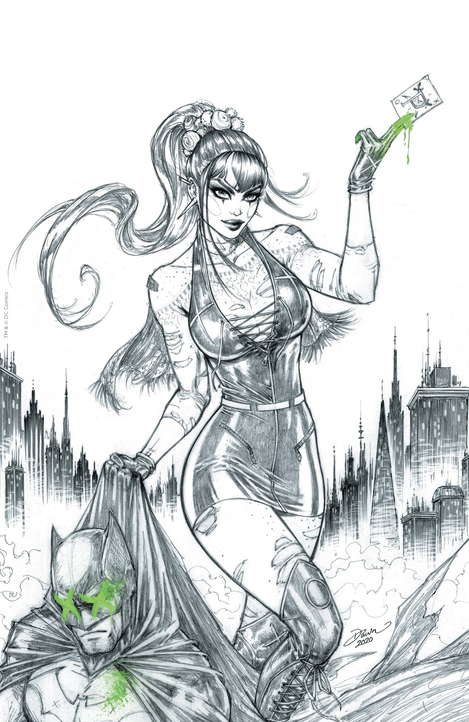 PUNCHLINE #1 DAWN MCTEIGUE - FANEXPO EXCLUSIVE - LTD 1000 - KEY ISSUE