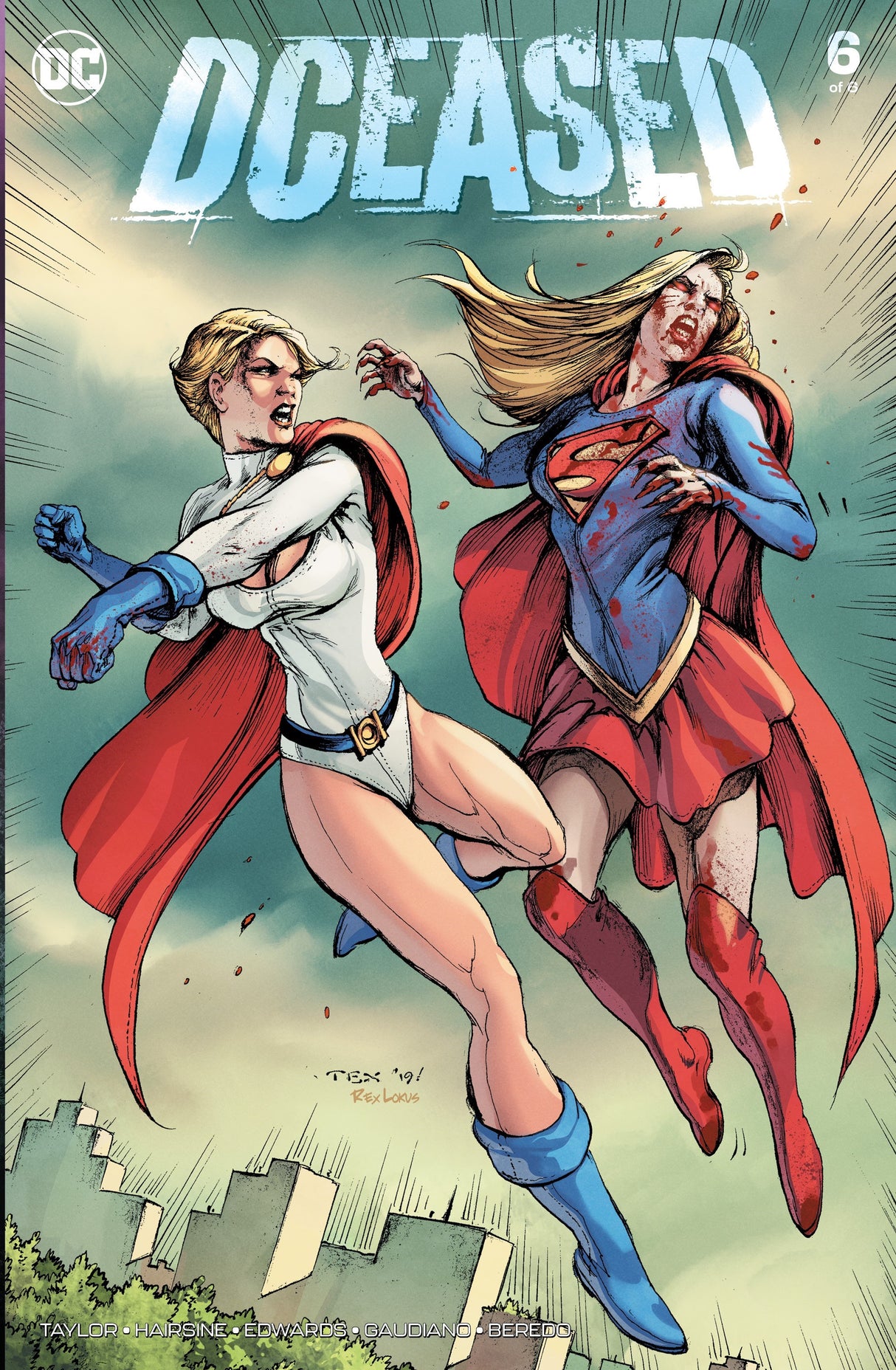 DCEASED #6 - MARK TEXERIA - LIM TO 3000