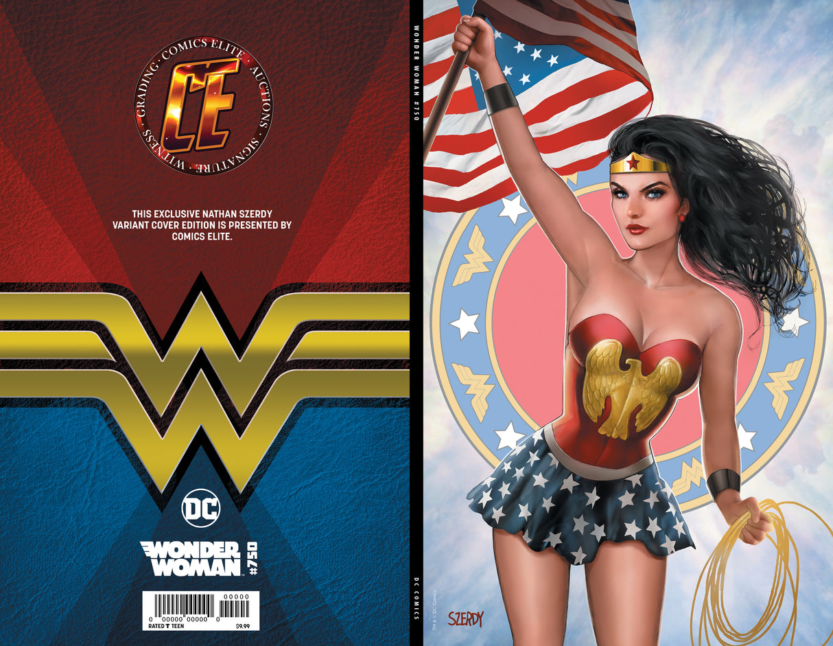 WONDER WOMAN #750 SZERDY VIRGIN EXCLUSIVE - LTD 1000