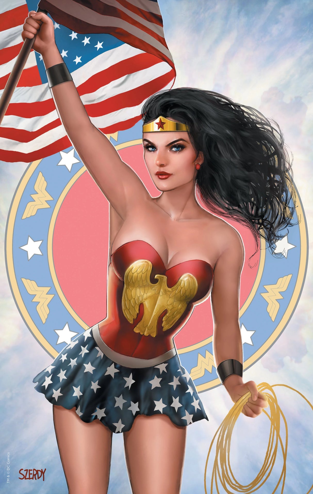 WONDER WOMAN #750 SZERDY VIRGIN EXCLUSIVE - LTD 1000