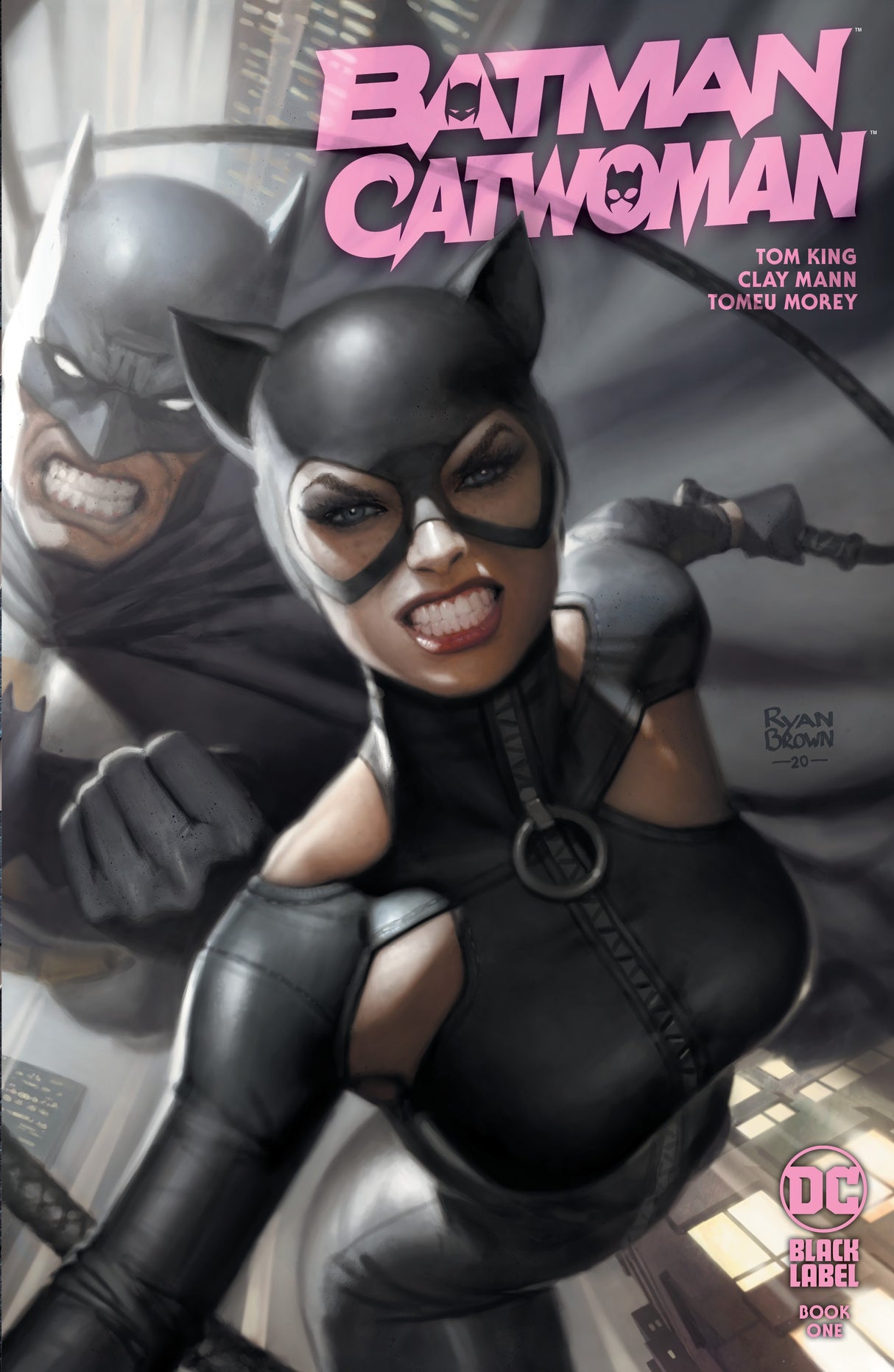 BATMAN CATWOMAN #1 - RYAN BROWN TD - LTD 3000