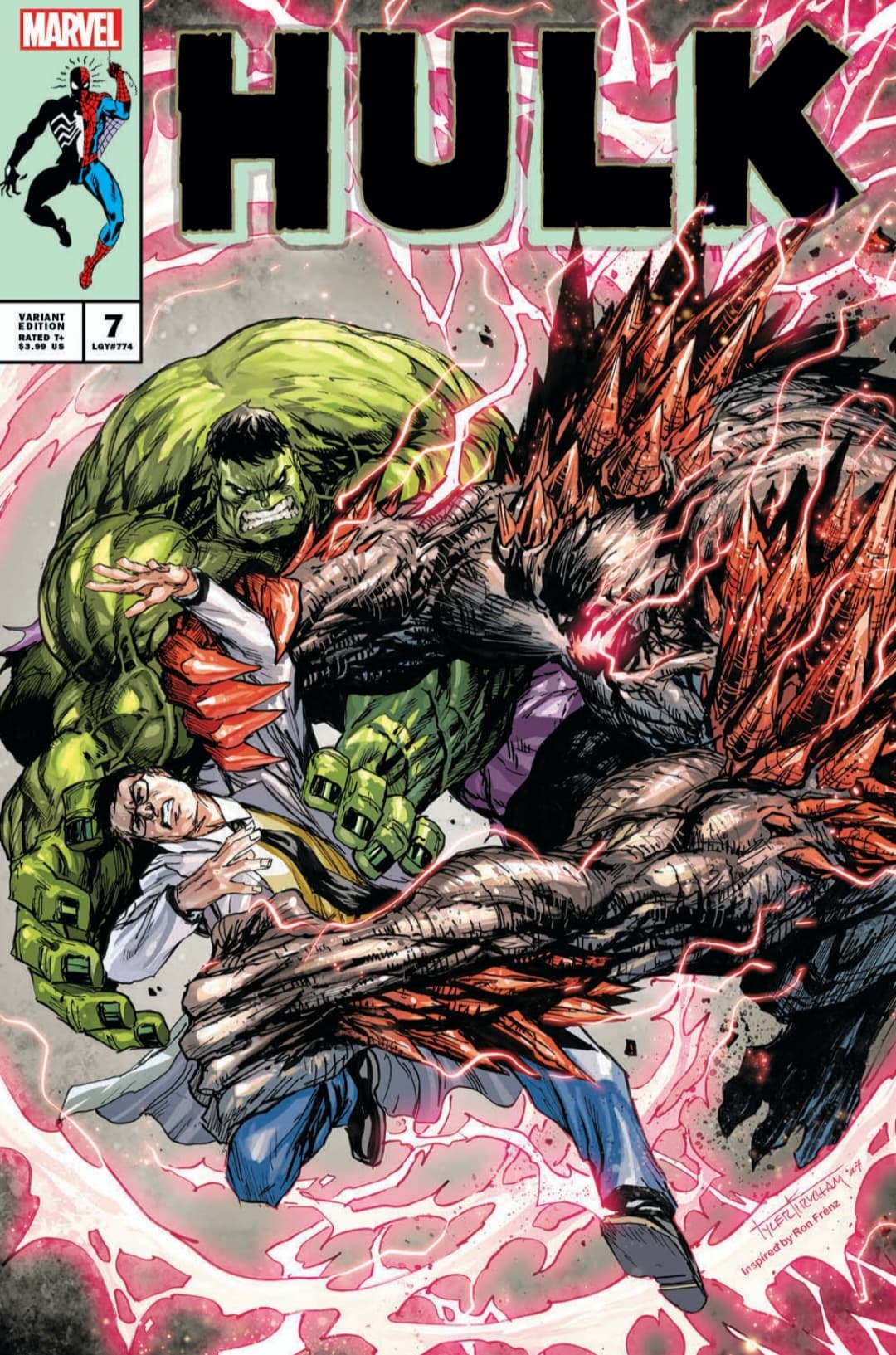 HULK 7 - TYLER KIRKHAM - ASM 258 TRADE DRESS - Ltd 3000