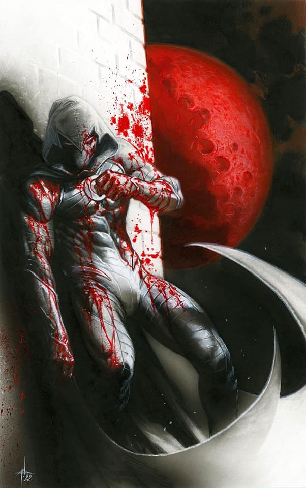 MOON KNIGHT: BLACK, WHITE AND BLOOD #1 - DELL'OTTO VIRGIN