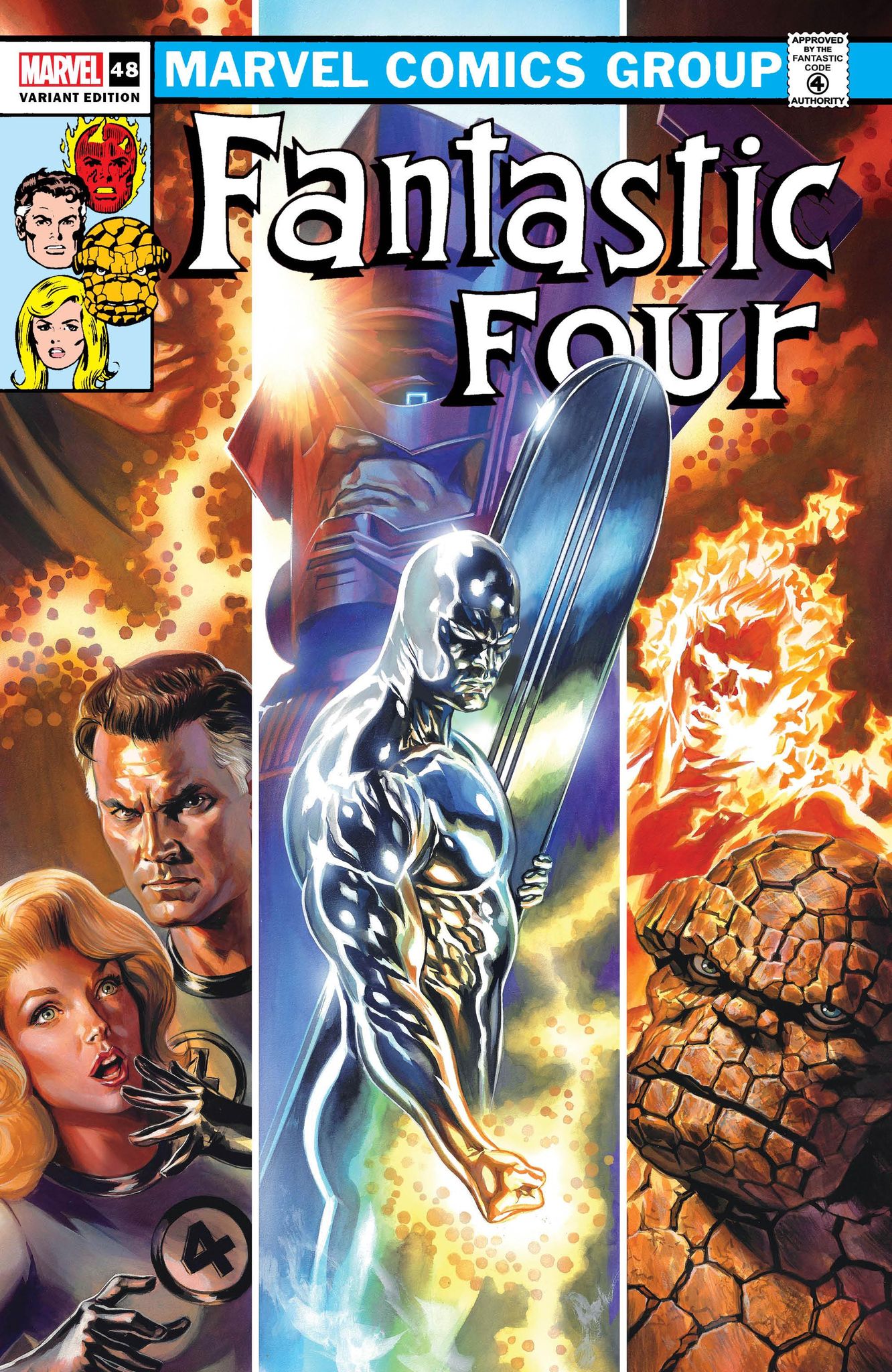FANTASTIC FOUR #48 - FELIPE MASSAFERA - LTD 3000 - KEY ISSUE